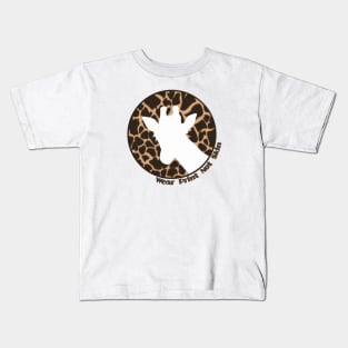 Giraffe - Wear Print Not Skin Kids T-Shirt